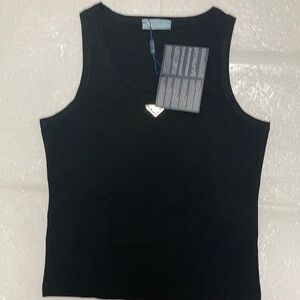 Prada Black Vintage sleeveless Tank top
